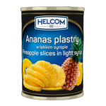 Ananas w lekkim syropie plastry Helcom 3,05 kg