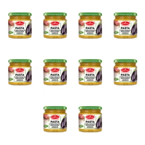 Pasta z grillowanym bakłażanem i suszonymi pomidorami 180g Urbanek X10