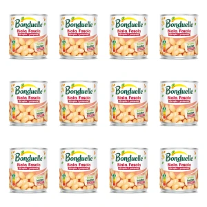 Bonduelle Biała fasola chrupka i pożywna 175/125g X12