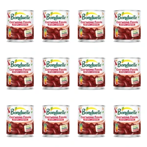 Bonduelle Czerwona fasola chrupka i pożywna 160g X12