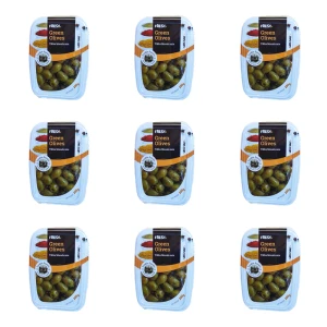 Oliwki zielone drylowane z mieszanką przypraw tikka masala Fresh Pack 200g Lyrakis Family X9