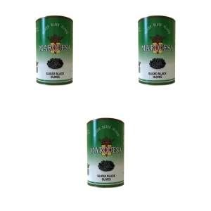 Oliwki czarne krojone 4350/2350g MARQUESA X3