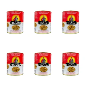 Oliwki zielone krojone 3000g/1560g FIGARO X6