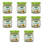 Pasta słonecznikowa z czosnkiem niedźwiedzim 180g Helcom X8