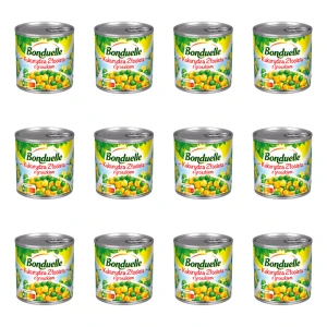 Bonduelle Kukurydza złocista z groszkiem 425ml X12