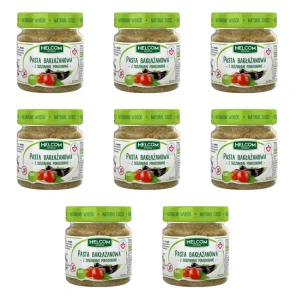 Pasta bakłażanowa z suszonymi pomidorami 225 ml Helcom X8