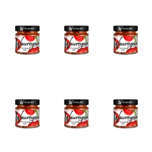 Wawrzyniec - Pasta Warzywna z czerwoną papryką 180 g X6