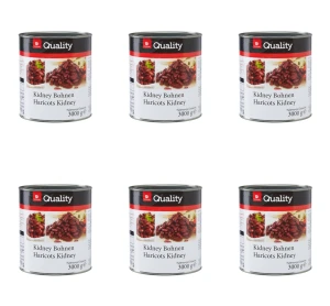 TGQ Fasola czerwona Kidney 3000g X6