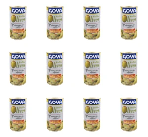 Goya Oliwki nadziewane wędzonym łososiem 350 g X12