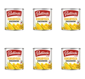 Pudliszki Kukurydza konserwowa 150g X6