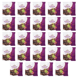 Jutrzenka Rodzynki w mlecznej czekoladzie 80 g X24