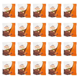 Jutrzenka Migdały w mlecznej czekoladzie 80 g X20