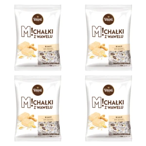 Wawel Michałki z Wawelu Białe 1kg X4