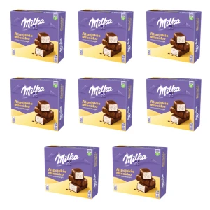 Milka Alpejskie Mleczko Waniliowe 330g X8