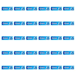 Orbit Peppermint 10 drażetek/14g X30