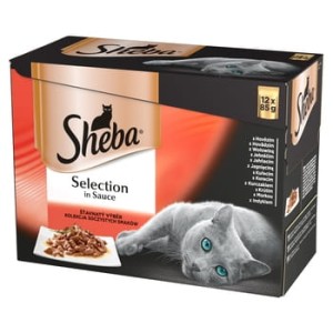 Sheba Sel in Sauce Soczyste Smaki 12x85 g