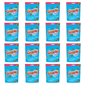 Grześki Tyci Wafelki z kremem w czekoladzie mlecznej 120 g X16