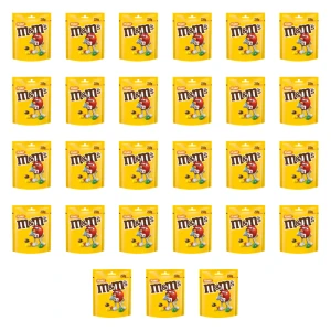 M&M's Peanut Orzeszki ziemne oblane czekoladą w kolorowych skorupkach 250 g X27