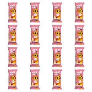 BeRAW Kids Batonik Truskawka Banan 25g X16