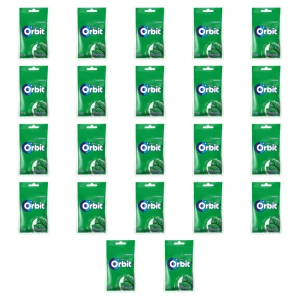 Orbit Spearmint Guma do żucia bez cukru 29 g (21 drażetek) X22