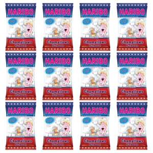 Haribo Pianki Chamallows Barbecue 175g X12