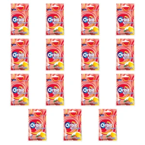 Orbit Refreshers Strawberry Lemon Guma do żucia bez cukru 26g (12 drażetek) X15