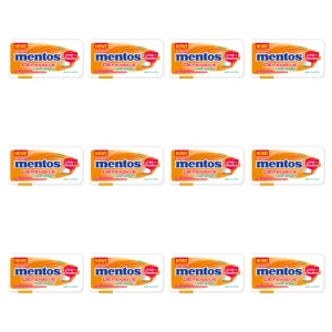 Mentos 2H Clean Breath Defensive Orange 21g X12