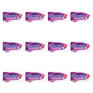 Mentos 2H Clean Breath Berry Mint 21g X12