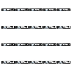 Halls Extra Strong Cukierki Mentolowe Eukaliptusowe Orzeźwiające 20szt 33.5g X20