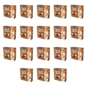 E. Wedel Ptasie Mleczko o smaku caffe latte w czekoladzie mlecznej 340g X18