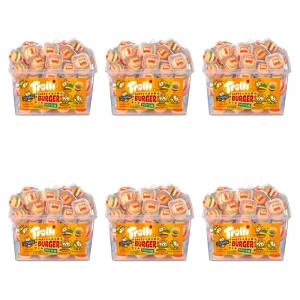 Trolli Party Burger Żelki o smaku owocowym 60 szt. 600 g X6