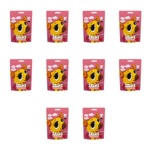 BeRAW Kids Żelki Truskawka 35g X10