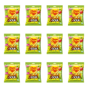 Chupa Chups Sour torebka 10x12g X12