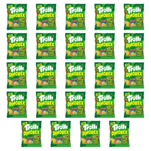 Trolli Dino Rex - żelki wegańskie 100g X24
