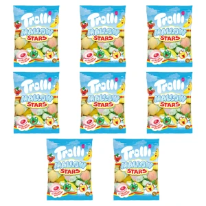 Trolli Mallow Stars Pianki cukrowe 150 g X8