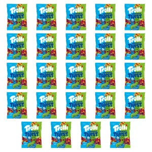 Trolli Squiggle Twist Żelki o smaku owocowym 100g X24