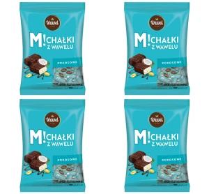 Wawel Michałki Kokosowe 1kg X4