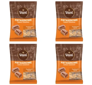 Wawel Karmelki Fistaszkowe 1kg X4