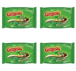 Goplana Grześki Cukierki o smaku orzechowym w czekoladzie mlecznej 1 kg X4