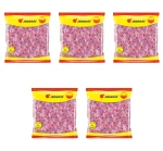 Jedność Karmelki nadziewane o smaku truskawkowo-śmietankowym 1kg X5