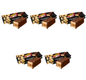Candy Nut. Cukierki nugatowe z karmelem i orzechami ziemnymi 1 kg. X5