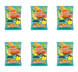 Wawel Galaretki Fresh & Fruity Citrus Lemonade 1kg X6