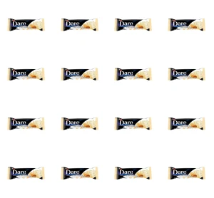 Dare Nuts White Choco Bar 45g X16