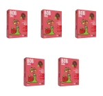 Bob Snail Roll Jabłko-Truskawka 100g X5