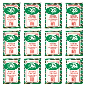 Młyny Stoisław Kasza manna błyskawiczna 500 g X12