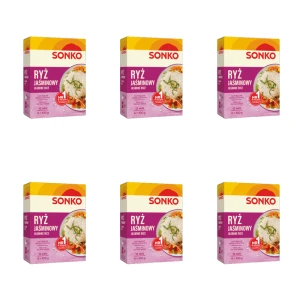 Sonko. Ryż jaśminowy 4x100 g. X6