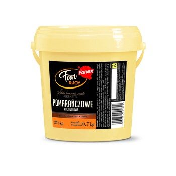 Pomarańczowe kulki żelowe Fan&Joy Fanex 1 kg/700 g Pomarańczowe kulki żelowe Fan&amp;Joy Fanex 1kg/0,7kg