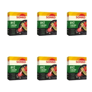 Sonko. Ryż 3 kolory 2x100 g. X6