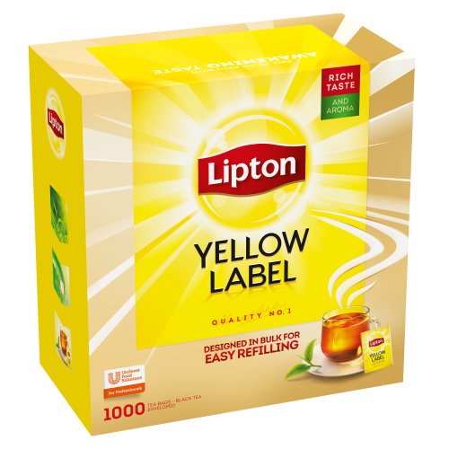 Herbata Lipton Yellow Label 1000 kopert x1,8g