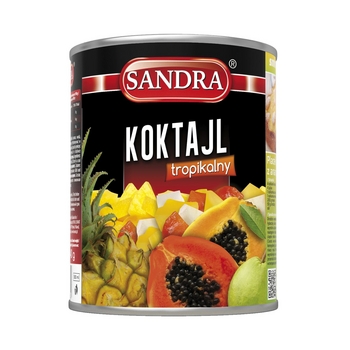 Koktajl tropikalny Sandra 3,05 kg Koktajl tropikalny Sandra 3,05kg